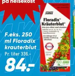 Bilka 250 ml Floradix krauterblut, DKK 84 tilbud