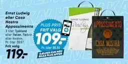 Bilka Ernst Ludwig eller Casa Nostra Appassimento, DKK 119, App-pris tilbud