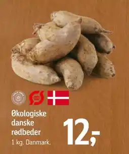 Føtex Økologiske danske rødbeder, DKK 12 tilbud