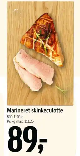 Føtex Marineret skinkeculotte, DKK 89 tilbud