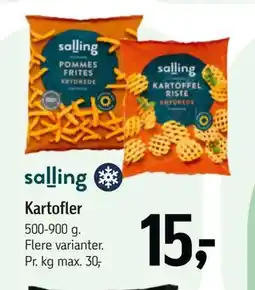 Føtex Kartofler, DKK 15 tilbud