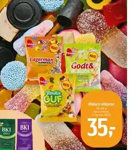 Føtex Malaco slikpose, DKK 35 tilbud