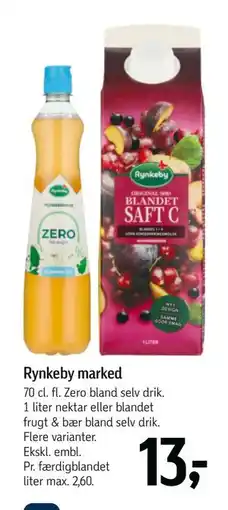 Føtex Rynkeby marked, DKK 13 tilbud