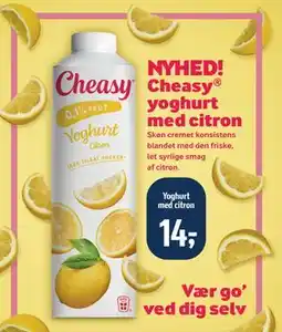 Føtex Yoghurt med citron, DKK 14 tilbud