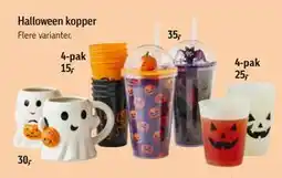 Føtex Halloween kopper tilbud
