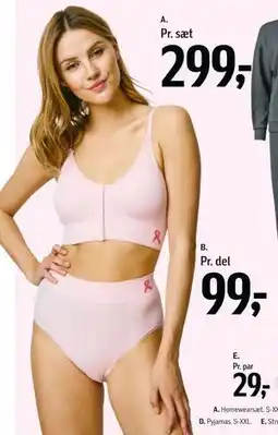 Føtex Bh eller 2-pak trusser, DKK 99 tilbud