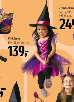 Føtex Pink heks, DKK 139 tilbud