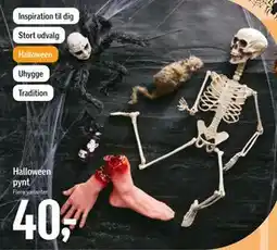 Føtex Halloween pynt, DKK 40 tilbud