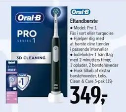 Føtex Eltandbørste, DKK 349 tilbud