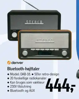 Føtex Bluetooth-højttaler, DKK 444 tilbud