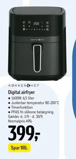 Føtex Digital airfryer, DKK 399 tilbud
