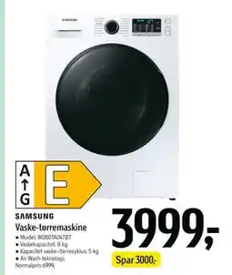 Føtex SAMSUNG Vaske-tørremaskine, DKK 3999 tilbud