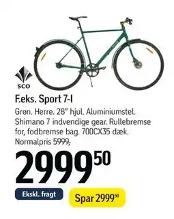 Føtex Sport 7-I, DKK 2999.5 tilbud