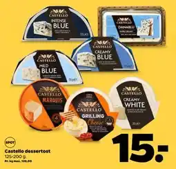 Netto Castello dessertost, DKK 15 tilbud