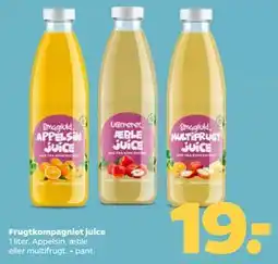 Netto Frugtkompagniet juice, DKK 19 tilbud