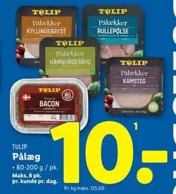 Lidl Pålæg, DKK 10 tilbud
