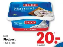 Lidl Flødeost, DKK 20 tilbud