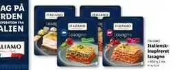 Lidl Italienskinspireret lasagne, DKK 20 tilbud