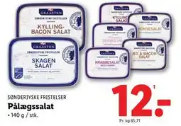 Lidl Pålægssalat, DKK 12 tilbud