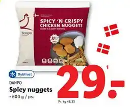 Lidl Spicy nuggets, DKK 29 tilbud