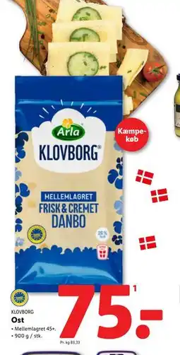 Lidl Ost, DKK 75 tilbud