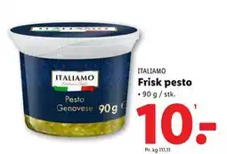 Lidl Frisk pesto, DKK 10 tilbud