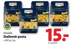 Lidl Italiensk pasta, DKK 15 tilbud