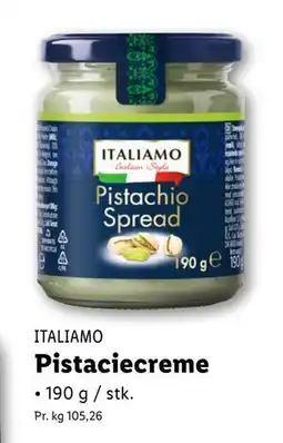 Lidl Pistaciecreme, DKK 20 tilbud