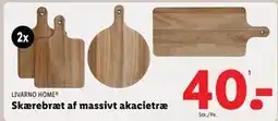 Lidl Skærebræt af massivt akacietræ, DKK 40 tilbud