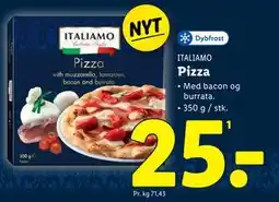 Lidl Pizza, DKK 25 tilbud