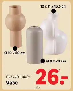 Lidl Vase, DKK 26 tilbud