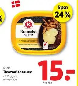 Lidl Bearnaisesauce, DKK 15 tilbud