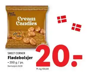 Lidl Flødebolsjer, DKK 20 tilbud