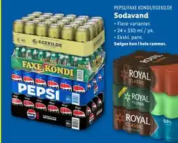 Lidl Sodavand, DKK 75, App-pris tilbud