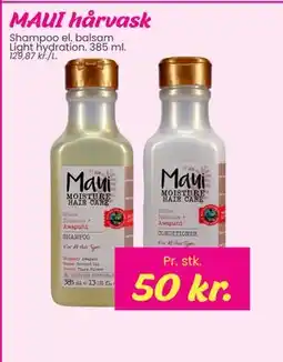 Hi five MAUI hårvask, DKK 50 tilbud