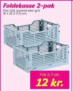 Hi five Foldekasse 2-pak, DKK 12 tilbud