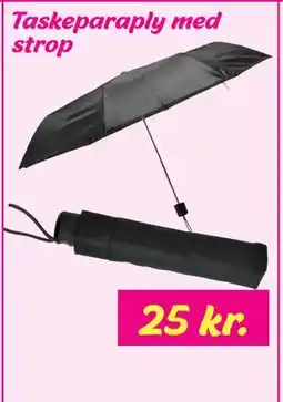 Hi five Taskeparaply med strop, DKK 25 tilbud
