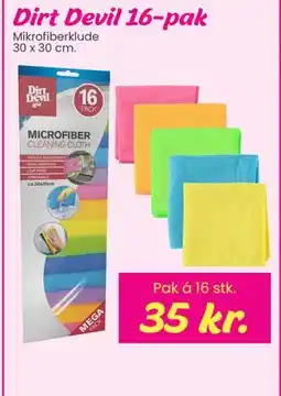 Hi five Dirt Devil 16-pak, DKK 35 tilbud