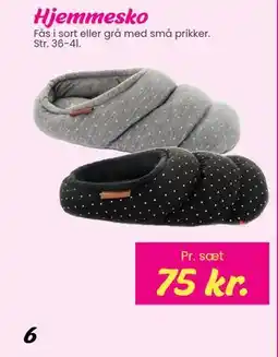 Hi five Hjemmesko, DKK 75 tilbud