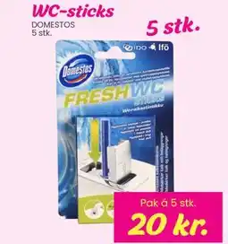 Hi five WC-sticks, DKK 20 tilbud