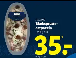 Lidl ITALIAMO Blæksprutte- carpaccio tilbud