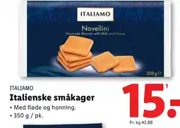Lidl ITALIAMO Italienske småkager tilbud