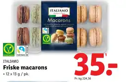 Lidl ITALIAMO Friske macarons tilbud