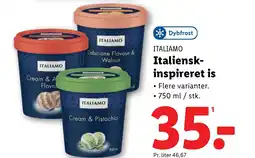 Lidl ITALIAMO Italiensk- inspireret is tilbud