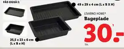Lidl LIVARNO HOME® Bageplade tilbud