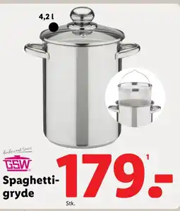 Lidl GSW Spaghetti- gryde tilbud