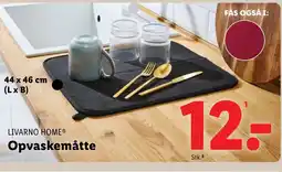 Lidl LIVARNO HOMEⓇ Opvaskemåtte tilbud