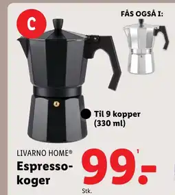 Lidl LIVARNO HOMEⓇ Espresso- koger tilbud