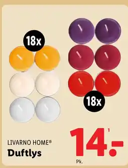 Lidl LIVARNO HOMEⓇ Duftlys tilbud