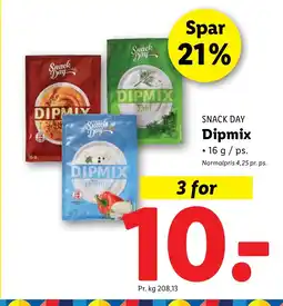 Lidl SNACK DAY Dipmix tilbud